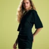 Gerafftes Minikleid