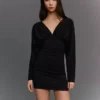 Gerafftes Minikleid – Kleider und Overalls