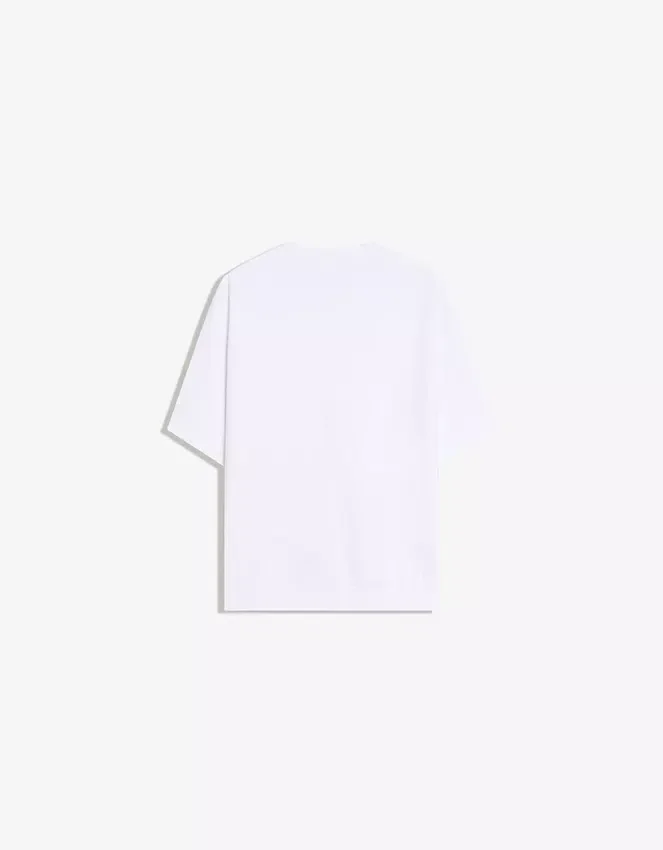 Geripptes Plüsch-T-Shirt mit kurzen Shorts – T-Shirts und Poloshirts Geripptes Plüsch-T-Shirt mit kurzen Shorts – T-Shirts und Poloshirts