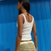 Geripptes Tanktop – T-Shirts