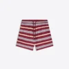 Gestreifte Badehose in Boxy-Fit – Bershka Lovers