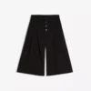 Gestreifte Culottes-Shorts – #Bershkastyle – Damen Gestreifte Culottes-Shorts – #Bershkastyle – Damen