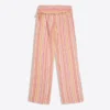 Gestreifte Leinen-Hose