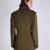 Gestreifter Zweireiher-Blazer – Jacken und Trenchcoats Gestreifter Zweireiher-Blazer – Jacken und Trenchcoats