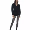 Gestripte Netzstrumpfhose – Accessoires