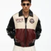 Grafikjacke aus Faux Leather Grafikjacke aus Faux Leather