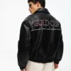 Grafikjacke aus Faux Leather Grafikjacke aus Faux Leather