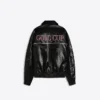 Grafikjacke aus Faux Leather Grafikjacke aus Faux Leather