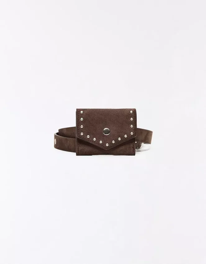 Gürtel aus Kunstwildleder mit Tasche Gürtel aus Kunstwildleder mit Tasche