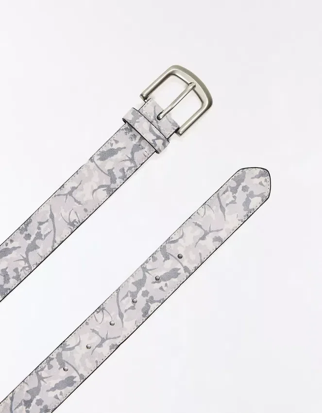 Gürtel mit Blattmuster – Accessoires – Herren Gürtel mit Blattmuster – Accessoires – Herren