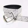 Gürtel mit Blattmuster – Accessoires – Herren Gürtel mit Blattmuster – Accessoires – Herren