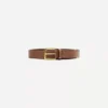 Gürtel mit goldener Schnalle – Accessoires Gürtel mit goldener Schnalle – Accessoires