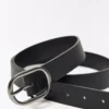 Gürtel mit ovaler Schnalle – Accessoires Gürtel mit ovaler Schnalle – Accessoires