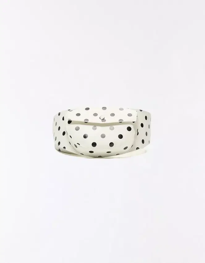 Gürtel mit Polka-Dot-Taschen Gürtel mit Polka-Dot-Taschen