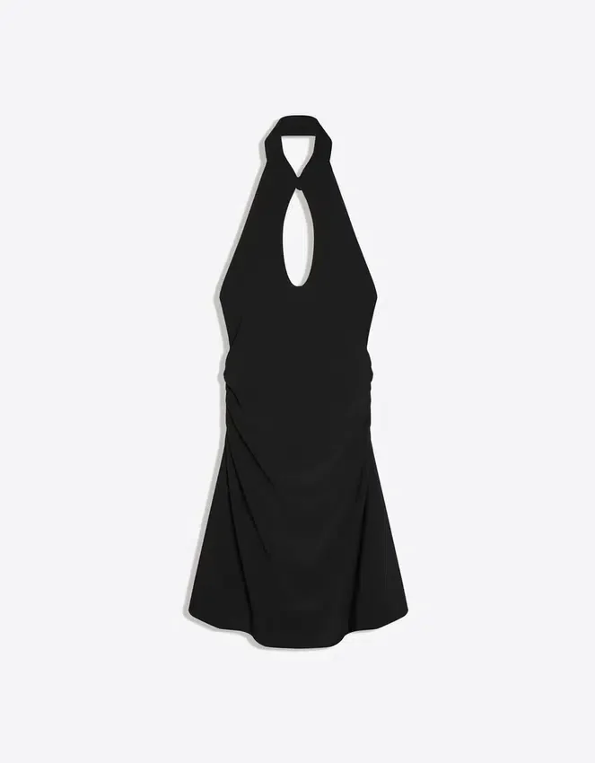 Halter-Kleid mit schulterfreiem Ausschnitt Halter-Kleid mit schulterfreiem Ausschnitt