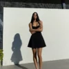 Halter-Minikleid