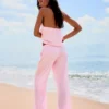 Halter-Weste aus Leinenmischung Halter-Weste aus Leinenmischung