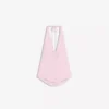 Halter-Weste aus Leinenmischung Halter-Weste aus Leinenmischung