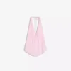 Halter-Weste aus Leinenmischung Halter-Weste aus Leinenmischung