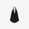 Halter-Weste aus Leinenmischung – #Bershkastyle – Damen Halter-Weste aus Leinenmischung – #Bershkastyle – Damen