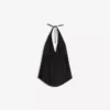 Halter-Weste aus Leinenmischung – #Bershkastyle – Damen Halter-Weste aus Leinenmischung – #Bershkastyle – Damen