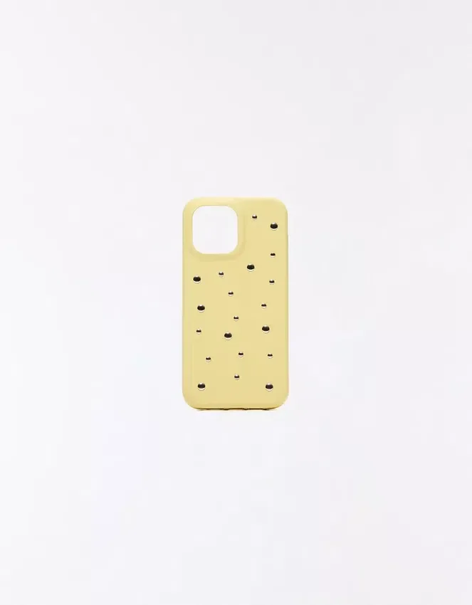Handyhülle aus Faux Leather mit Nieten Handyhülle aus Faux Leather mit Nieten