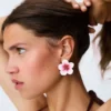 Hibiskus-Ohrringe
