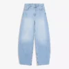 High-Waist-Jeans mit geradem Bein High-Waist-Jeans mit geradem Bein