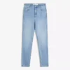 Hoch geschnittene Soft-Skinny-Jeans – Hose