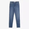 Hoch geschnittene Soft-Skinny-Jeans – Hose