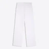 Hoch taillierte, schimmernde Straight-Leg-Jeans Hoch taillierte, schimmernde Straight-Leg-Jeans