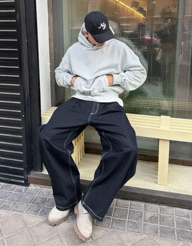 Hoodie mit gewaschenem Look und geradem Fit – Sweatshirts und Hoodies – Herren Hoodie mit gewaschenem Look und geradem Fit – Sweatshirts und Hoodies – Herren