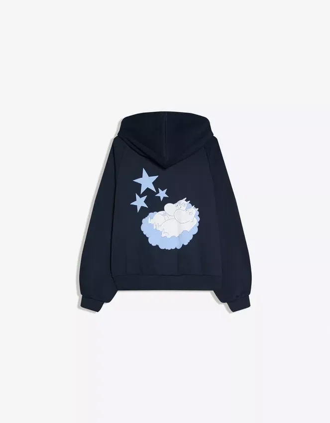 Hoodie mit Moomin-Print Hoodie mit Moomin-Print