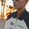 Interlock-Racing-Poloshirt mit kurzen Ärmeln – Bershka Lovers