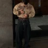 Jacke aus Kunstwildleder Jacke aus Kunstwildleder