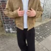 Jacke aus Kunstwildleder Jacke aus Kunstwildleder