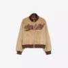 Jacke aus Kunstwildleder Jacke aus Kunstwildleder