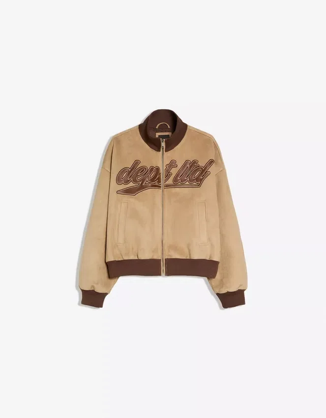 Jacke aus Kunstwildleder Jacke aus Kunstwildleder