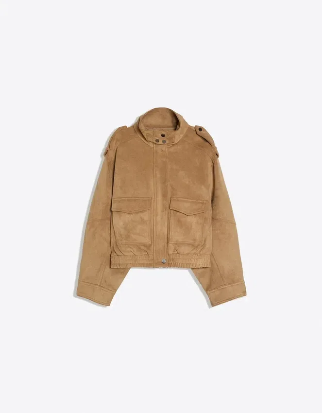 Jacke aus Kunstwildleder Jacke aus Kunstwildleder