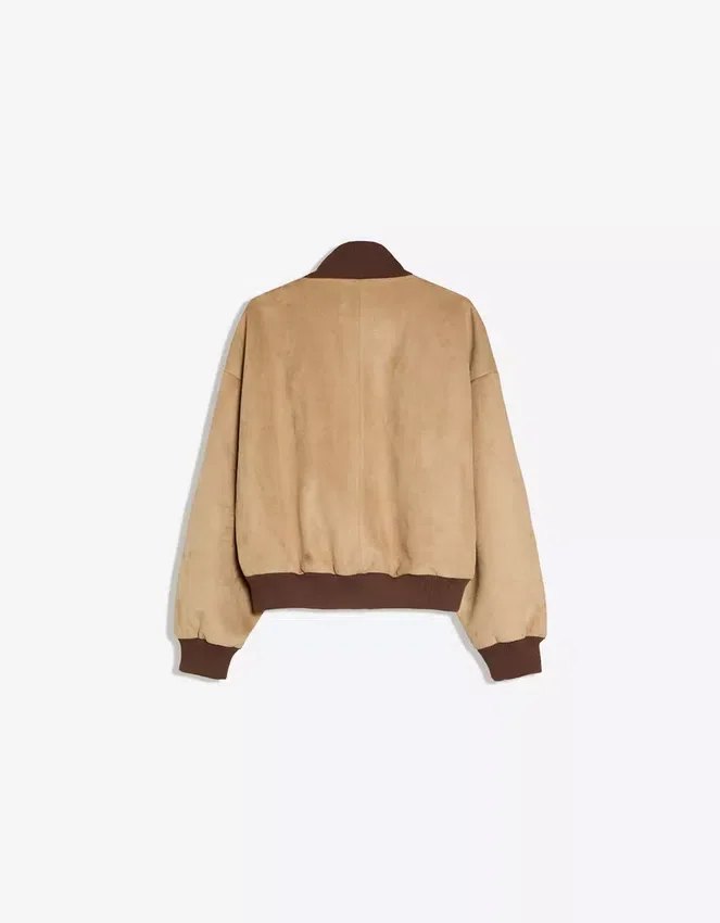 Jacke aus Kunstwildleder Jacke aus Kunstwildleder