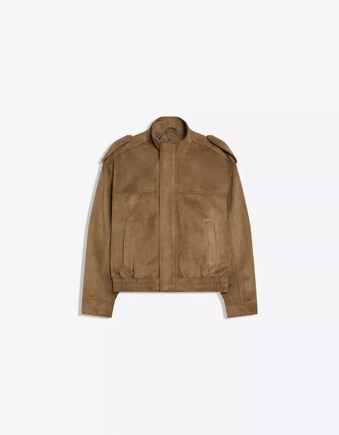 Jacke aus Kunstwildleder Jacke aus Kunstwildleder