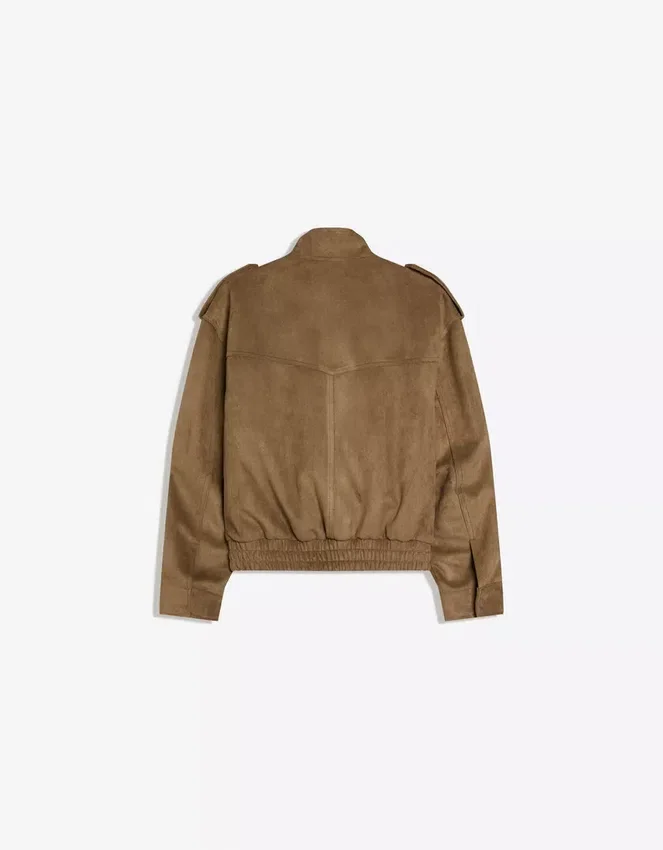 Jacke aus Kunstwildleder Jacke aus Kunstwildleder