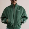 Jacke aus Kunstwildleder in Boxy-Fit-Passform – Jacken – Herren Jacke aus Kunstwildleder in Boxy-Fit-Passform – Jacken – Herren