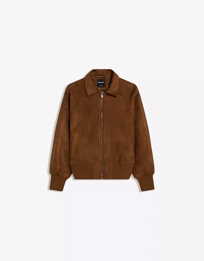 Jacke aus Kunstwildleder – Jacken – Herren Jacke aus Kunstwildleder – Jacken – Herren