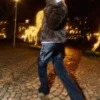 Jacke mit Kunstpelzkragen – Jacken und Trenchcoats