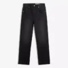 Jeans mit geradem Bein und ausgestelltem Saum – Jeans