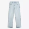 Jeans mit geradem Bein und ausgestelltem Saum – Jeans