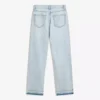 Jeans mit geradem Bein und ausgestelltem Saum – Jeans