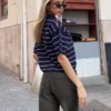 Jeans mit hoher Taille, Straight-Schnitt und Wide Leg – Hose Jeans mit hoher Taille, Straight-Schnitt und Wide Leg – Hose