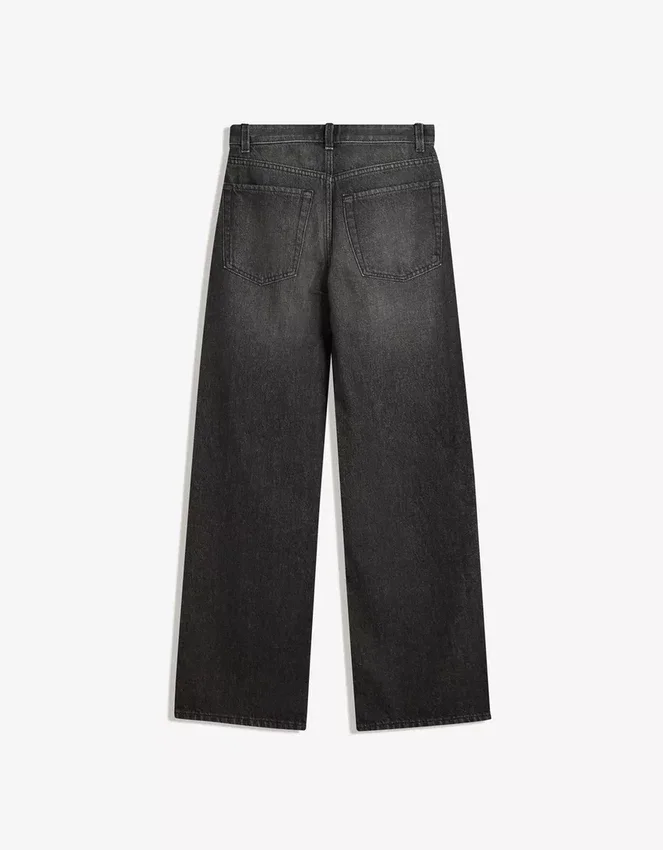 Jeans mit hoher Taille, Straight-Schnitt und Wide Leg – Hose Jeans mit hoher Taille, Straight-Schnitt und Wide Leg – Hose